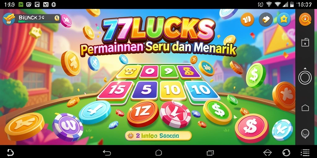 Screenshot gameplay Bingo 77LUCKS yang menarik dan penuh keseruan.