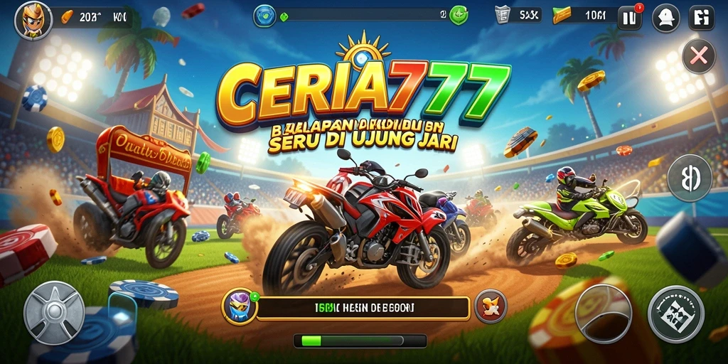 Tampilan gameplay CERIA777 yang seru dan mendebarkan.