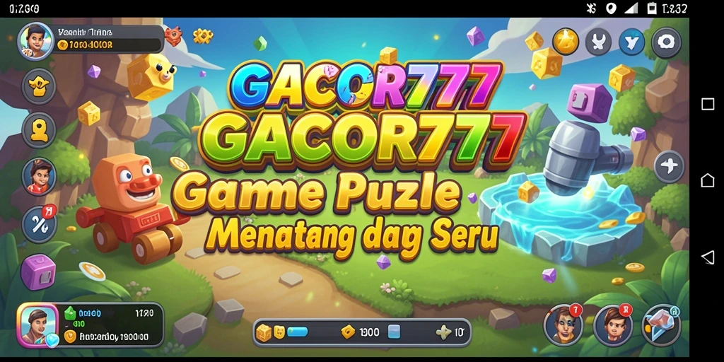 Tampilan gameplay GACOR777 yang mengasyikan dan penuh tantangan.